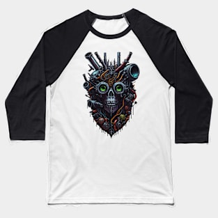 Cyborg Hearts Baseball T-Shirt